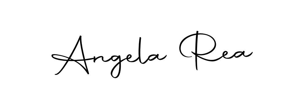 Design your own signature with our free online signature maker. With this signature software, you can create a handwritten (Autography-DOLnW) signature for name Angela Rea. Angela Rea signature style 10 images and pictures png