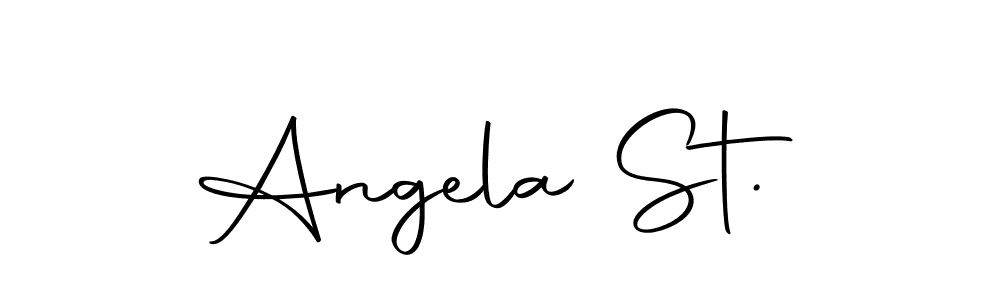 Also You can easily find your signature by using the search form. We will create Angela St. name handwritten signature images for you free of cost using Autography-DOLnW sign style. Angela St. signature style 10 images and pictures png