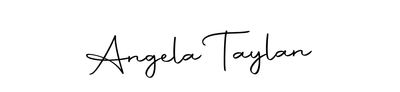 Also we have Angela Taylan name is the best signature style. Create professional handwritten signature collection using Autography-DOLnW autograph style. Angela Taylan signature style 10 images and pictures png