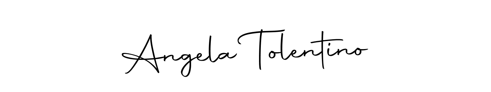 Autography-DOLnW is a professional signature style that is perfect for those who want to add a touch of class to their signature. It is also a great choice for those who want to make their signature more unique. Get Angela Tolentino name to fancy signature for free. Angela Tolentino signature style 10 images and pictures png