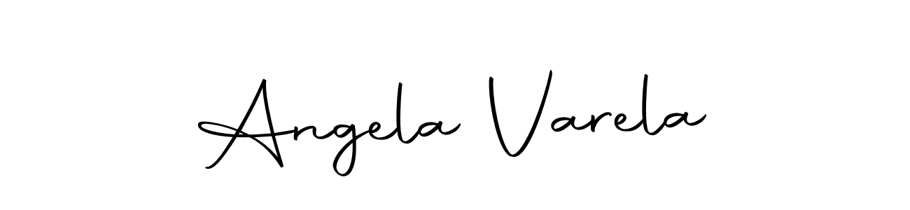 Make a beautiful signature design for name Angela Varela. With this signature (Autography-DOLnW) style, you can create a handwritten signature for free. Angela Varela signature style 10 images and pictures png