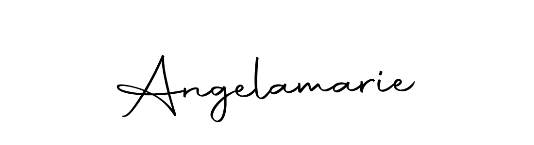 Make a beautiful signature design for name Angelamarie. Use this online signature maker to create a handwritten signature for free. Angelamarie signature style 10 images and pictures png