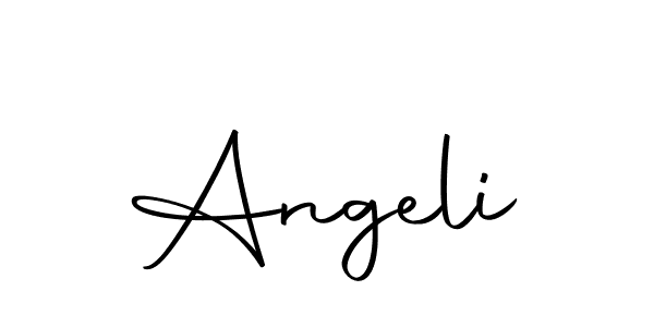 Make a beautiful signature design for name Angeli. With this signature (Autography-DOLnW) style, you can create a handwritten signature for free. Angeli signature style 10 images and pictures png
