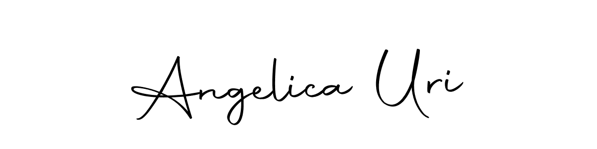 Similarly Autography-DOLnW is the best handwritten signature design. Signature creator online .You can use it as an online autograph creator for name Angelica Uri. Angelica Uri signature style 10 images and pictures png