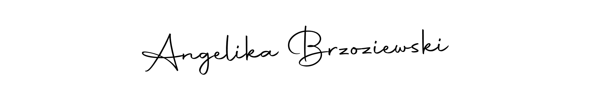 You should practise on your own different ways (Autography-DOLnW) to write your name (Angelika Brzoziewski) in signature. don't let someone else do it for you. Angelika Brzoziewski signature style 10 images and pictures png