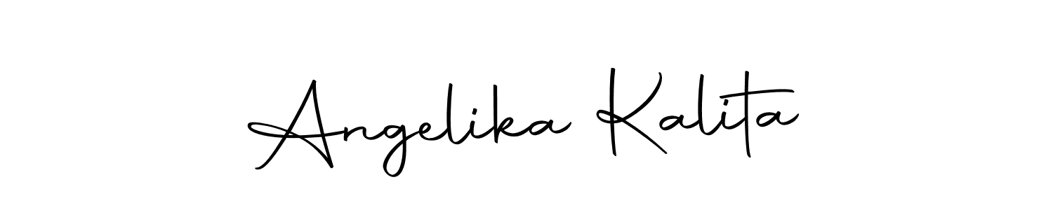 How to make Angelika Kalita signature? Autography-DOLnW is a professional autograph style. Create handwritten signature for Angelika Kalita name. Angelika Kalita signature style 10 images and pictures png