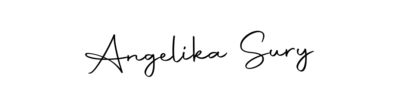 Make a beautiful signature design for name Angelika Sury. With this signature (Autography-DOLnW) style, you can create a handwritten signature for free. Angelika Sury signature style 10 images and pictures png