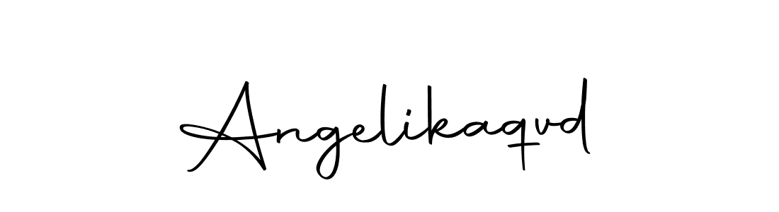Design your own signature with our free online signature maker. With this signature software, you can create a handwritten (Autography-DOLnW) signature for name Angelikaqvd. Angelikaqvd signature style 10 images and pictures png