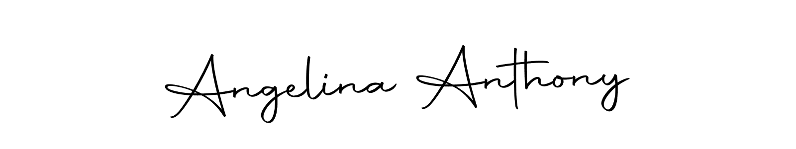 Also we have Angelina Anthony name is the best signature style. Create professional handwritten signature collection using Autography-DOLnW autograph style. Angelina Anthony signature style 10 images and pictures png