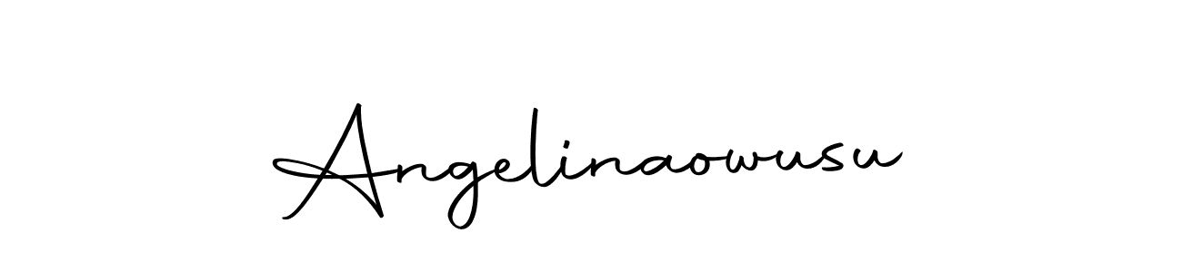 Best and Professional Signature Style for Angelinaowusu. Autography-DOLnW Best Signature Style Collection. Angelinaowusu signature style 10 images and pictures png