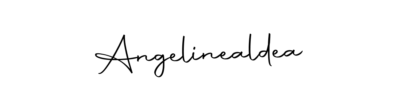 Make a beautiful signature design for name Angelinealdea. Use this online signature maker to create a handwritten signature for free. Angelinealdea signature style 10 images and pictures png