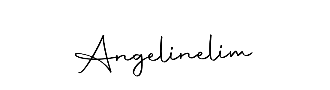 Angelinelim stylish signature style. Best Handwritten Sign (Autography-DOLnW) for my name. Handwritten Signature Collection Ideas for my name Angelinelim. Angelinelim signature style 10 images and pictures png