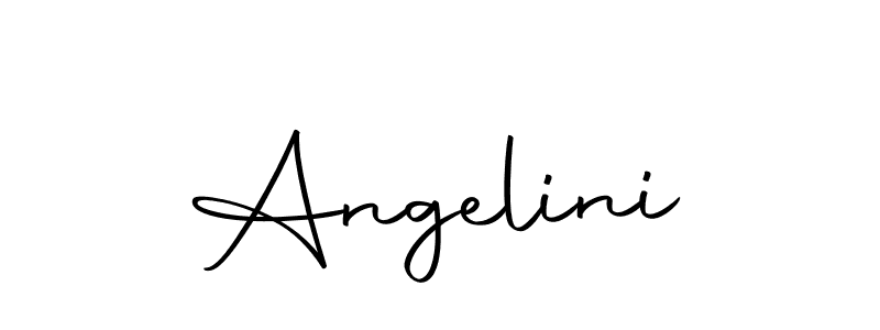 Make a beautiful signature design for name Angelini. With this signature (Autography-DOLnW) style, you can create a handwritten signature for free. Angelini signature style 10 images and pictures png