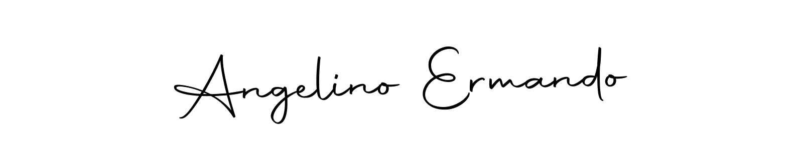 You should practise on your own different ways (Autography-DOLnW) to write your name (Angelino Ermando) in signature. don't let someone else do it for you. Angelino Ermando signature style 10 images and pictures png