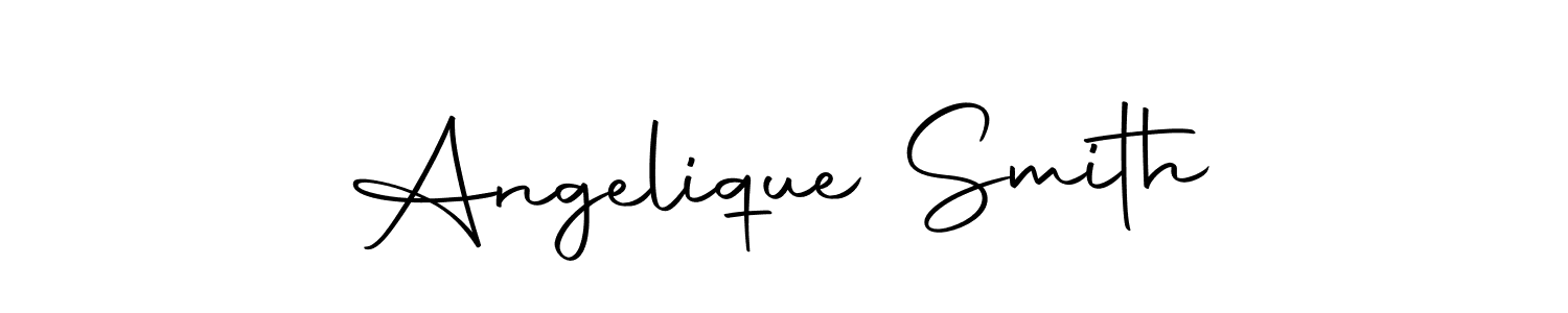 Here are the top 10 professional signature styles for the name Angelique Smith. These are the best autograph styles you can use for your name. Angelique Smith signature style 10 images and pictures png