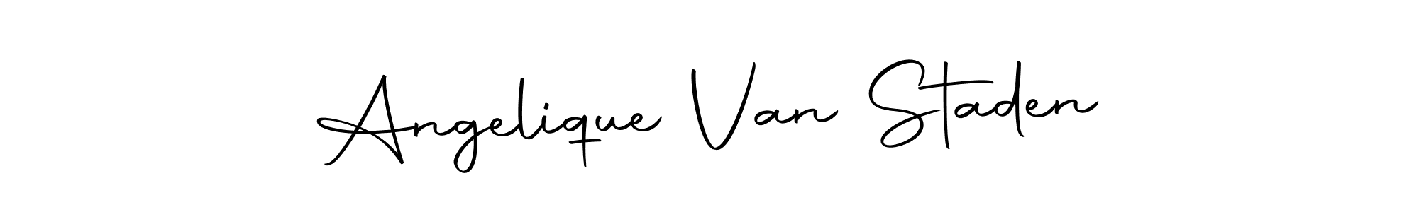 It looks lik you need a new signature style for name Angelique Van Staden. Design unique handwritten (Autography-DOLnW) signature with our free signature maker in just a few clicks. Angelique Van Staden signature style 10 images and pictures png