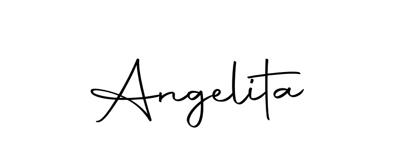 Also we have Angelita name is the best signature style. Create professional handwritten signature collection using Autography-DOLnW autograph style. Angelita signature style 10 images and pictures png