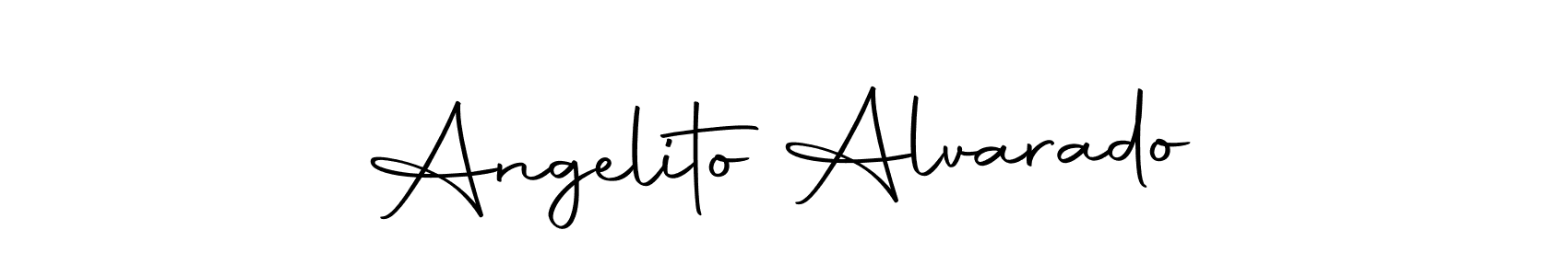 Create a beautiful signature design for name Angelito Alvarado. With this signature (Autography-DOLnW) fonts, you can make a handwritten signature for free. Angelito Alvarado signature style 10 images and pictures png