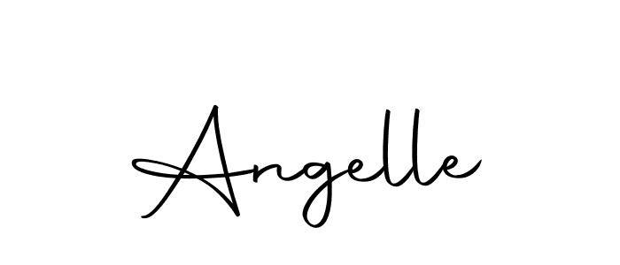 Also we have Angelle name is the best signature style. Create professional handwritten signature collection using Autography-DOLnW autograph style. Angelle signature style 10 images and pictures png