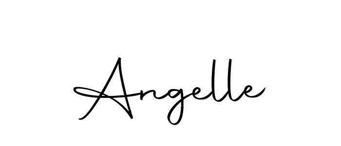 Also we have Angelle name is the best signature style. Create professional handwritten signature collection using Autography-DOLnW autograph style. Angelle signature style 10 images and pictures png