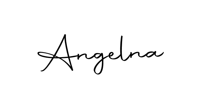 if you are searching for the best signature style for your name Angelna. so please give up your signature search. here we have designed multiple signature styles  using Autography-DOLnW. Angelna signature style 10 images and pictures png