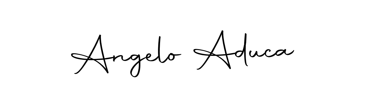 Create a beautiful signature design for name Angelo Aduca. With this signature (Autography-DOLnW) fonts, you can make a handwritten signature for free. Angelo Aduca signature style 10 images and pictures png