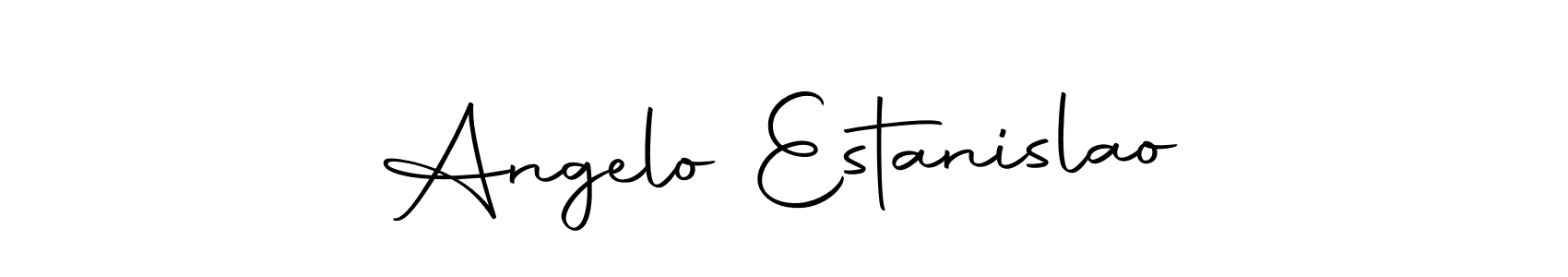 Here are the top 10 professional signature styles for the name Angelo Estanislao. These are the best autograph styles you can use for your name. Angelo Estanislao signature style 10 images and pictures png