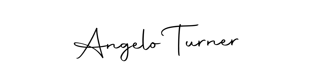 The best way (Autography-DOLnW) to make a short signature is to pick only two or three words in your name. The name Angelo Turner include a total of six letters. For converting this name. Angelo Turner signature style 10 images and pictures png