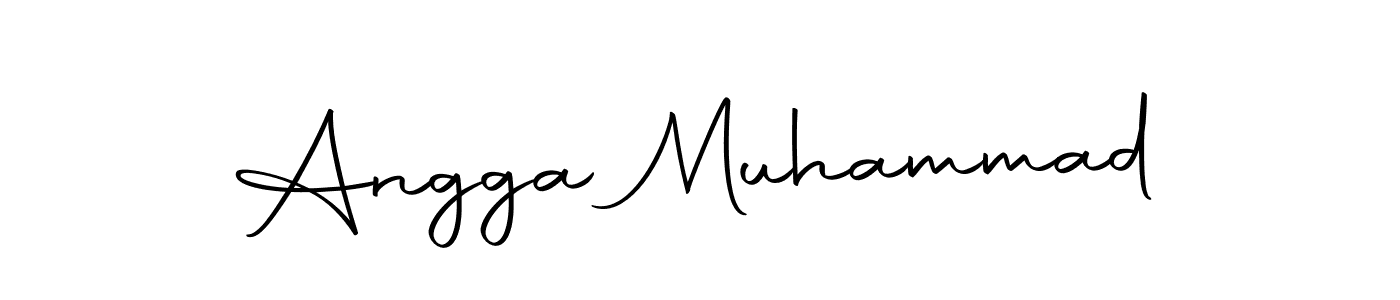 Also we have Angga Muhammad name is the best signature style. Create professional handwritten signature collection using Autography-DOLnW autograph style. Angga Muhammad signature style 10 images and pictures png