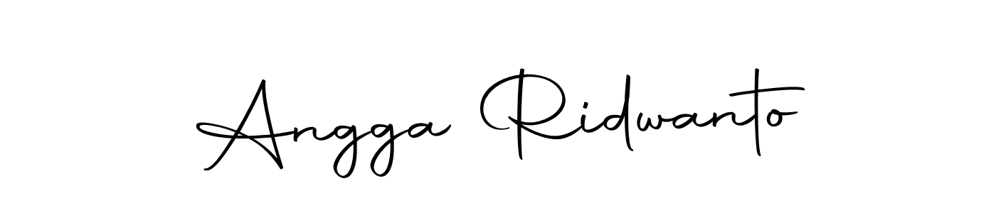 Make a beautiful signature design for name Angga Ridwanto. Use this online signature maker to create a handwritten signature for free. Angga Ridwanto signature style 10 images and pictures png