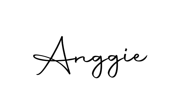 Use a signature maker to create a handwritten signature online. With this signature software, you can design (Autography-DOLnW) your own signature for name Anggie. Anggie signature style 10 images and pictures png