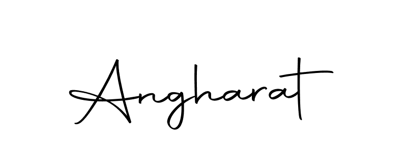 Create a beautiful signature design for name Angharat. With this signature (Autography-DOLnW) fonts, you can make a handwritten signature for free. Angharat signature style 10 images and pictures png