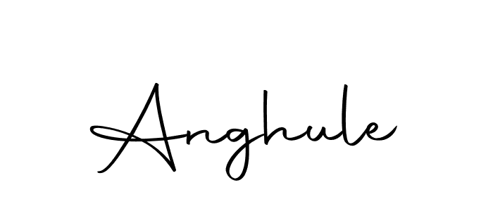 Create a beautiful signature design for name Anghule. With this signature (Autography-DOLnW) fonts, you can make a handwritten signature for free. Anghule signature style 10 images and pictures png