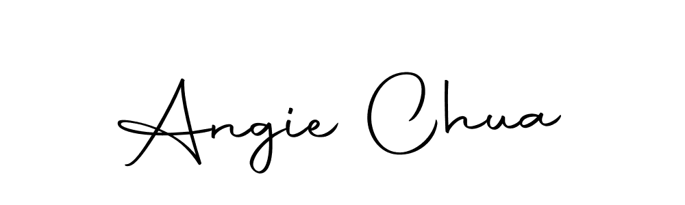 The best way (Autography-DOLnW) to make a short signature is to pick only two or three words in your name. The name Angie Chua include a total of six letters. For converting this name. Angie Chua signature style 10 images and pictures png