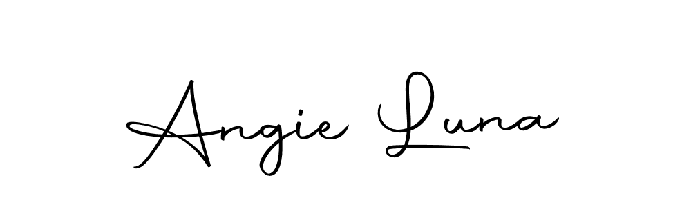 The best way (Autography-DOLnW) to make a short signature is to pick only two or three words in your name. The name Angie Luna include a total of six letters. For converting this name. Angie Luna signature style 10 images and pictures png