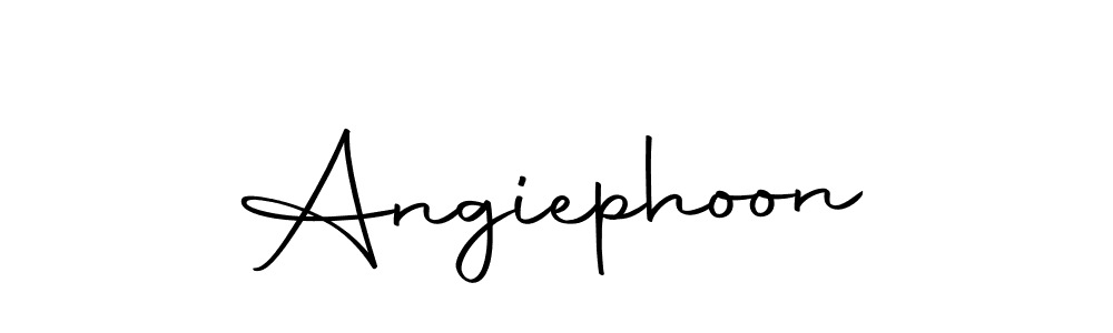 Make a beautiful signature design for name Angiephoon. Use this online signature maker to create a handwritten signature for free. Angiephoon signature style 10 images and pictures png