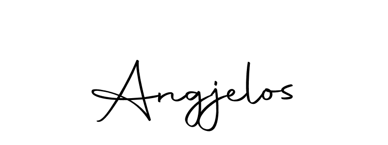 Here are the top 10 professional signature styles for the name Angjelos. These are the best autograph styles you can use for your name. Angjelos signature style 10 images and pictures png