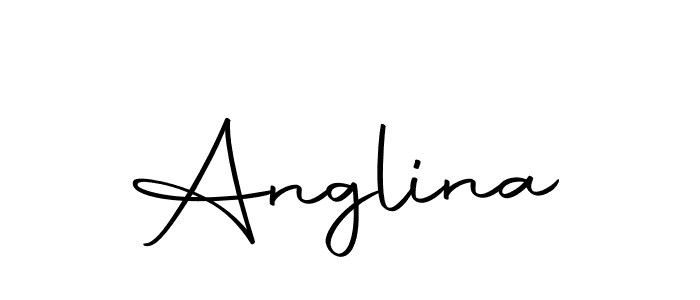 Make a beautiful signature design for name Anglina. With this signature (Autography-DOLnW) style, you can create a handwritten signature for free. Anglina signature style 10 images and pictures png