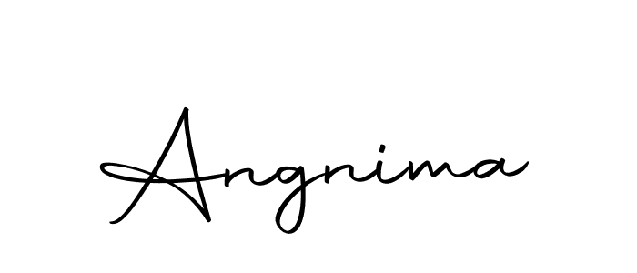 The best way (Autography-DOLnW) to make a short signature is to pick only two or three words in your name. The name Angnima include a total of six letters. For converting this name. Angnima signature style 10 images and pictures png