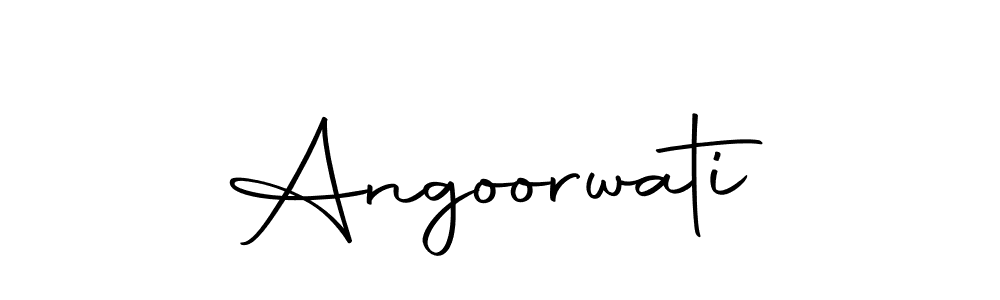 Make a beautiful signature design for name Angoorwati. Use this online signature maker to create a handwritten signature for free. Angoorwati signature style 10 images and pictures png