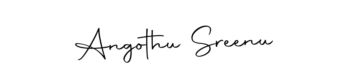 Make a short Angothu Sreenu signature style. Manage your documents anywhere anytime using Autography-DOLnW. Create and add eSignatures, submit forms, share and send files easily. Angothu Sreenu signature style 10 images and pictures png