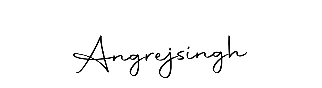 The best way (Autography-DOLnW) to make a short signature is to pick only two or three words in your name. The name Angrejsingh include a total of six letters. For converting this name. Angrejsingh signature style 10 images and pictures png