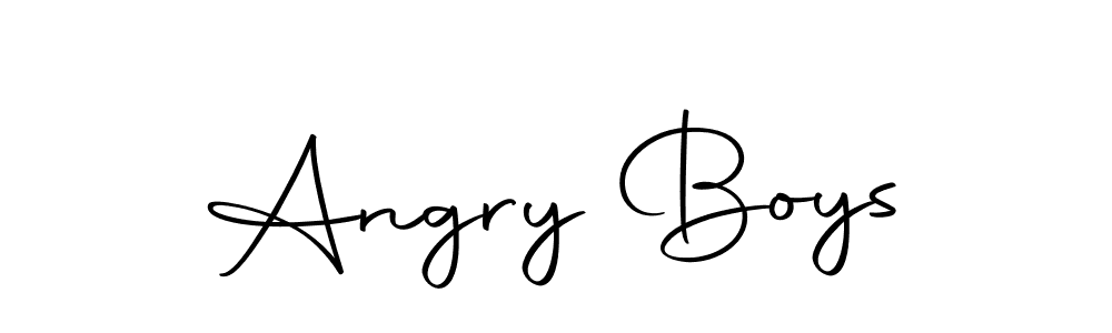 Autography-DOLnW is a professional signature style that is perfect for those who want to add a touch of class to their signature. It is also a great choice for those who want to make their signature more unique. Get Angry Boys name to fancy signature for free. Angry Boys signature style 10 images and pictures png