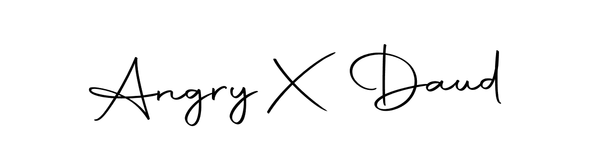 Use a signature maker to create a handwritten signature online. With this signature software, you can design (Autography-DOLnW) your own signature for name Angry X Daud. Angry X Daud signature style 10 images and pictures png