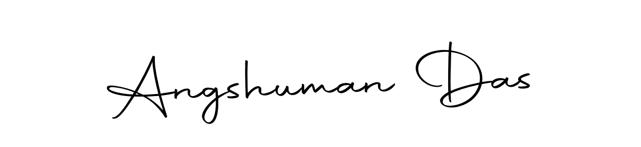 You should practise on your own different ways (Autography-DOLnW) to write your name (Angshuman Das) in signature. don't let someone else do it for you. Angshuman Das signature style 10 images and pictures png