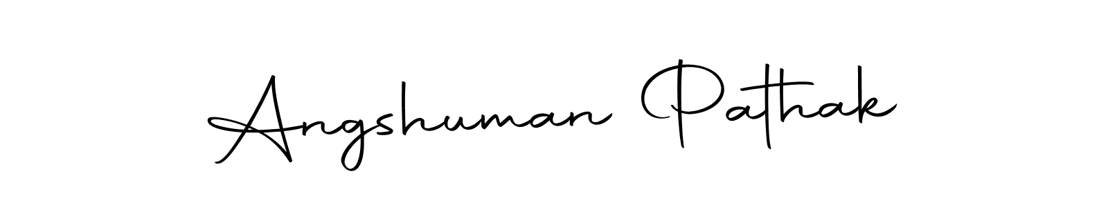 Make a beautiful signature design for name Angshuman Pathak. With this signature (Autography-DOLnW) style, you can create a handwritten signature for free. Angshuman Pathak signature style 10 images and pictures png
