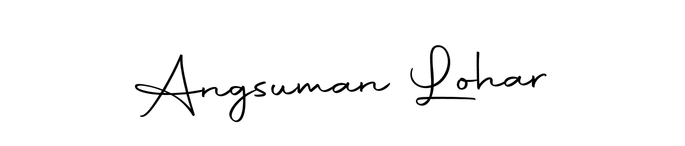 Create a beautiful signature design for name Angsuman Lohar. With this signature (Autography-DOLnW) fonts, you can make a handwritten signature for free. Angsuman Lohar signature style 10 images and pictures png