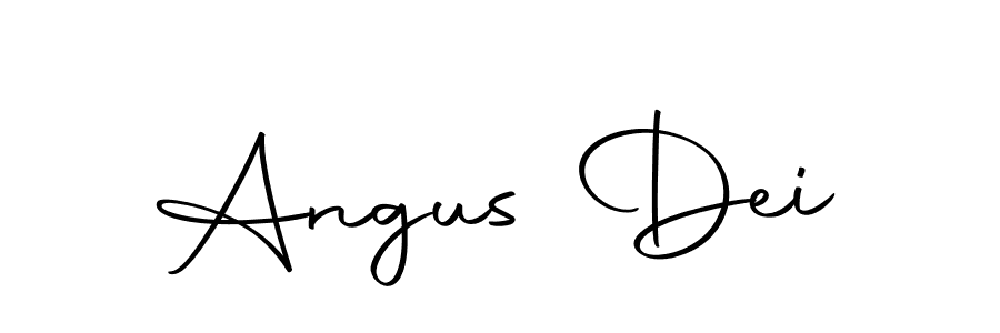 How to make Angus Dei name signature. Use Autography-DOLnW style for creating short signs online. This is the latest handwritten sign. Angus Dei signature style 10 images and pictures png