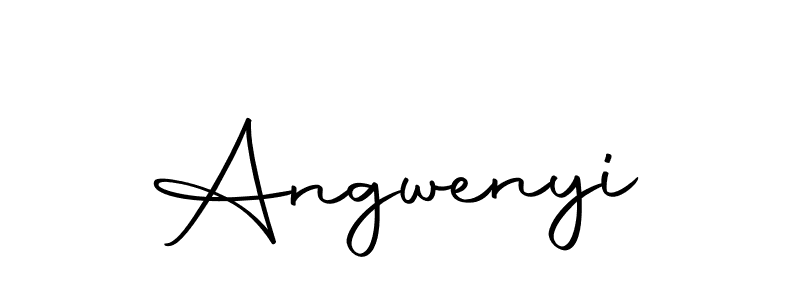 How to make Angwenyi signature? Autography-DOLnW is a professional autograph style. Create handwritten signature for Angwenyi name. Angwenyi signature style 10 images and pictures png