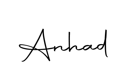 Make a beautiful signature design for name Anhad. With this signature (Autography-DOLnW) style, you can create a handwritten signature for free. Anhad signature style 10 images and pictures png